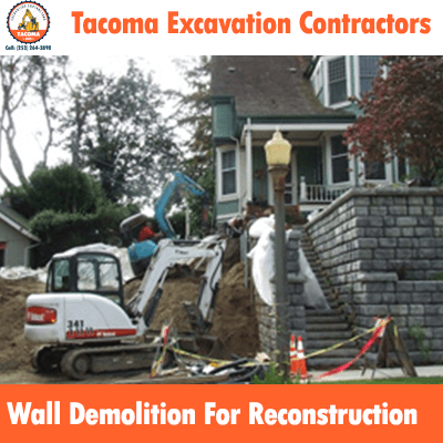 Demolition Services at Tacoma Excavation Contractors